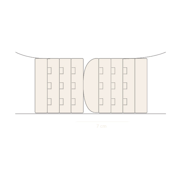 Extensor triple para sujetadores - mod. Extensores