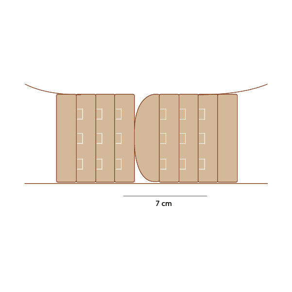 Extensor triple para sujetadores - mod. Extensores